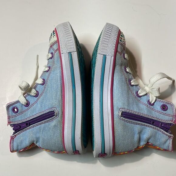 Racheal Zoe Skechers Little Girls Bundle of 2 Sandals Sneakers Sz 12 - Picture 5 of 14